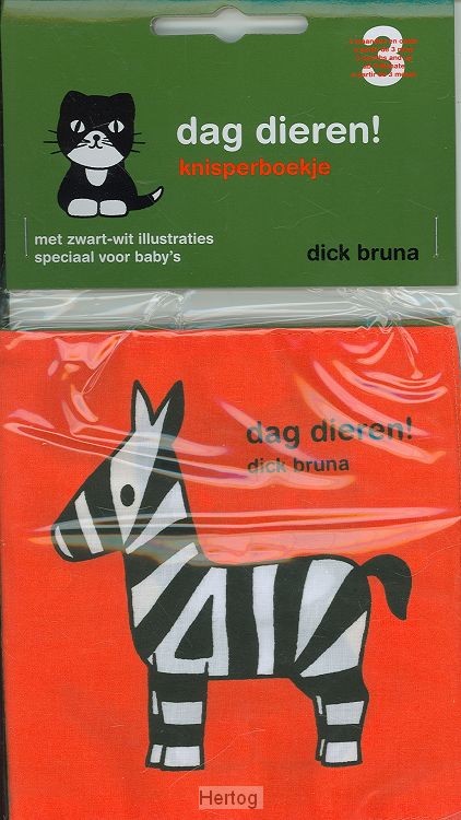 Dag dieren! - stoffen knisperboek